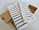 Weidmuller 1792000000 WS 10/5 M MC NE WS Terminal Markers Partial Box / 432