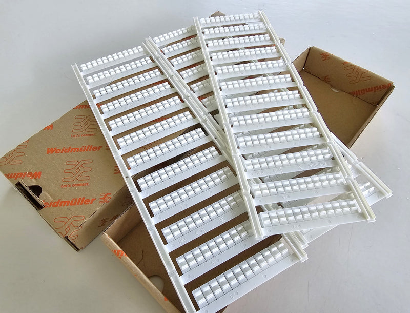 Weidmuller 1792000000 WS 10/5 M MC NE WS Terminal Markers Partial Box / 432