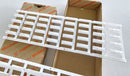 Weidmuller 1919020000 SF 4.5/21 MC NE WS V2 Terminal Markers Partial Box / 92