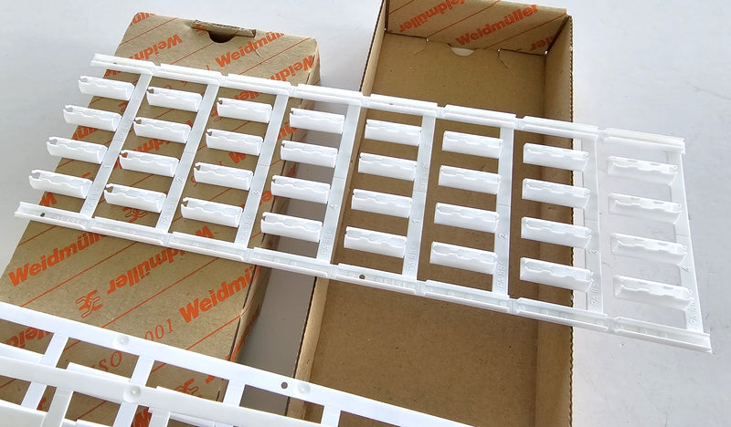 Weidmuller 1919020000 SF 4.5/21 MC NE WS V2 Terminal Markers Partial Box / 92