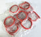 350 MHz Cat5E Red Ethernet Patch Cord - ( Lot of 11 ) New