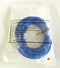350 MHz Cat5E Ethernet / Network Patch Cord Blue 25' Cable - New