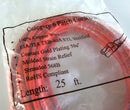 550MHz Cat6 Ethernet / Network Patch Cord Red 25' Cable - New
