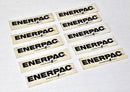 Enerpac ( Lot of 10 ) 5/8" x 2-3/4" Genuine OEM Decal Replacement Stickers - New