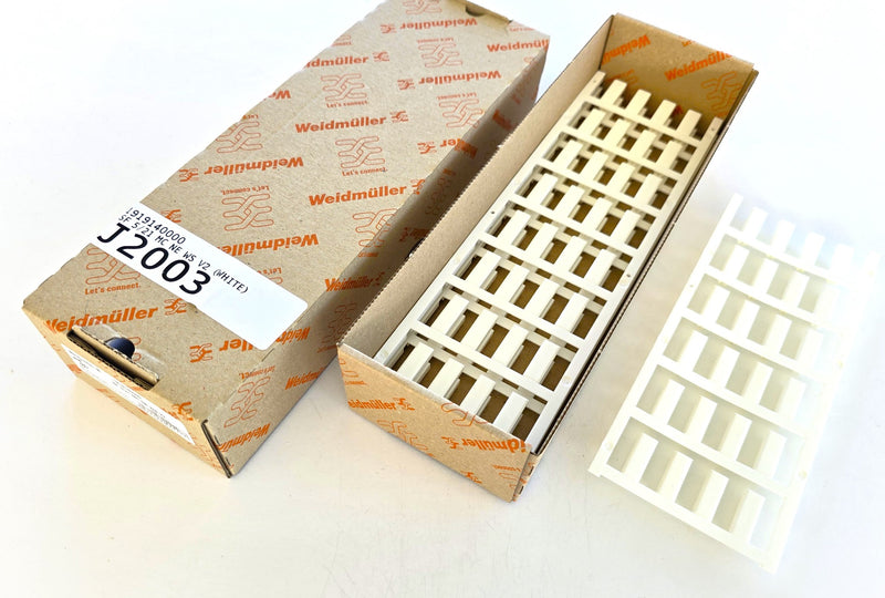 Weidmuller 1919140000 SF 5/21 MC NE WS V2 Terminal Markers ( Lot of 80 )