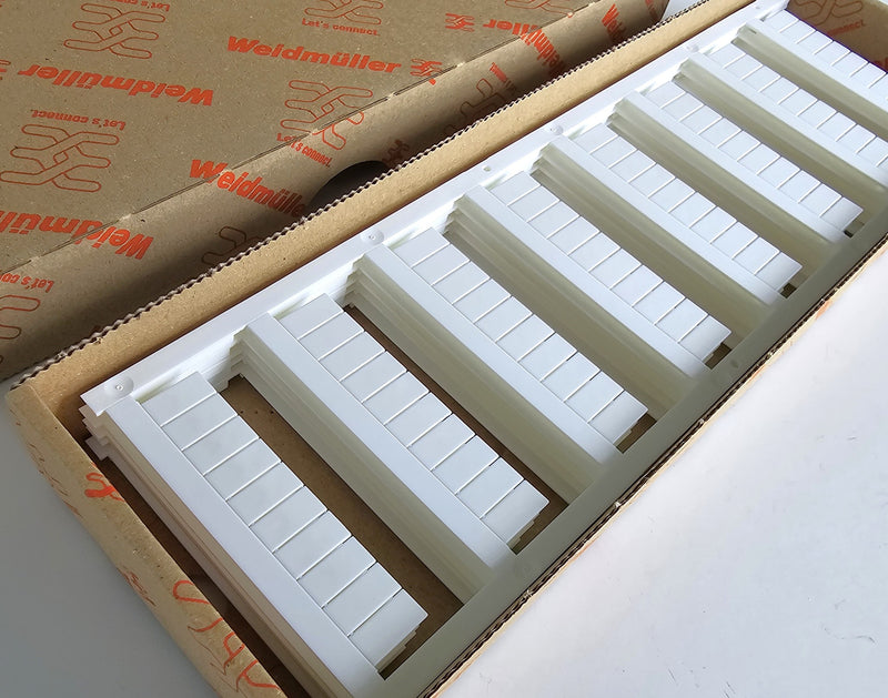 Weidmuller 1692290000 MF-WO 12/6 MC NE WS Terminal Markers ( Box of 400 )