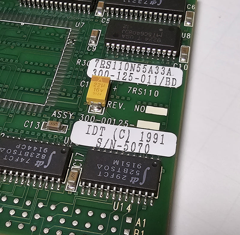 IDT 7RS110N55A33A IC Board 79R3000AE-33FD R3000 Gold CPU Module - New