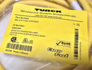 Turck RKC 4.4T-5-RSC 4.4T/S613 Eurofast UX01244 4-Pin 5-Meter Cable - New
