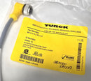 Turck WK 4.4T-0.2-RS 4.4T Double ended U2441-11 M12 Male to Female Cable - New