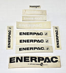 Enerpac ( Lot of 10 ) Various Sizes Genuine OEM Decal Replacement Stickers - New