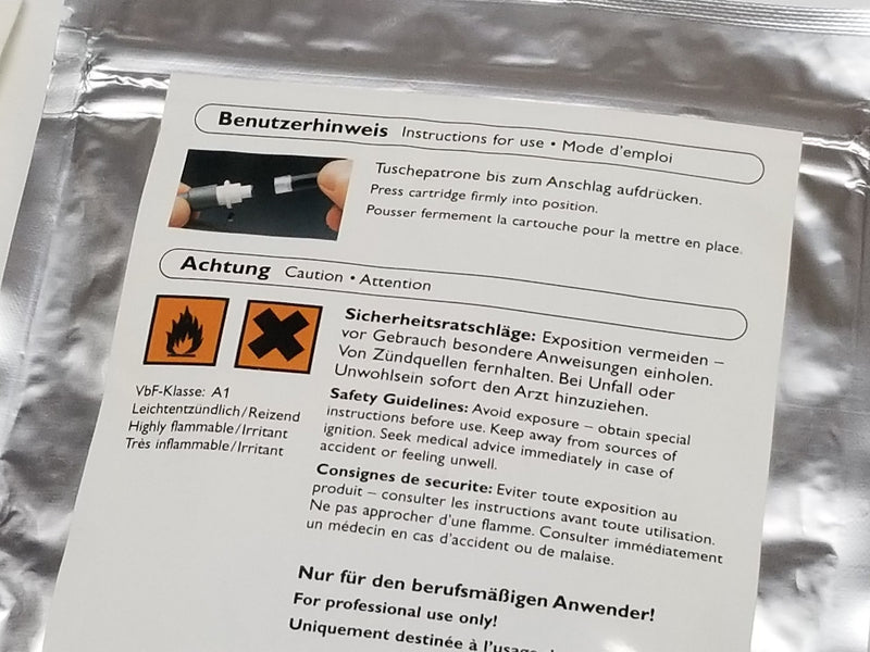 Phoenix Contact CMS-INK-WS-C5 Ink 5ea.x1ml 0811529 For CMS Plotter Pen / X-Pen