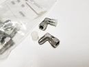 Lot of 10 TFE 1680211 Swivel 90 Degree Elbow Fittings 6500-4-4