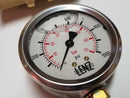 LENZ AFC-1M-25 70 bar 1000 psi Oil Filled Pressure Gauge