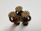 Lot of 3 Vintage 1980's Brass Fire Sprinkler Heads Ornate Repurpose