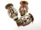 Lot of 3 Vintage Fire Sprinkler Heads Steampunk Ornate or Repurpose