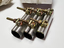 Lot of 3 Clampette 330-076 Size 1-1/2 x 6 IPS Repair Clamp