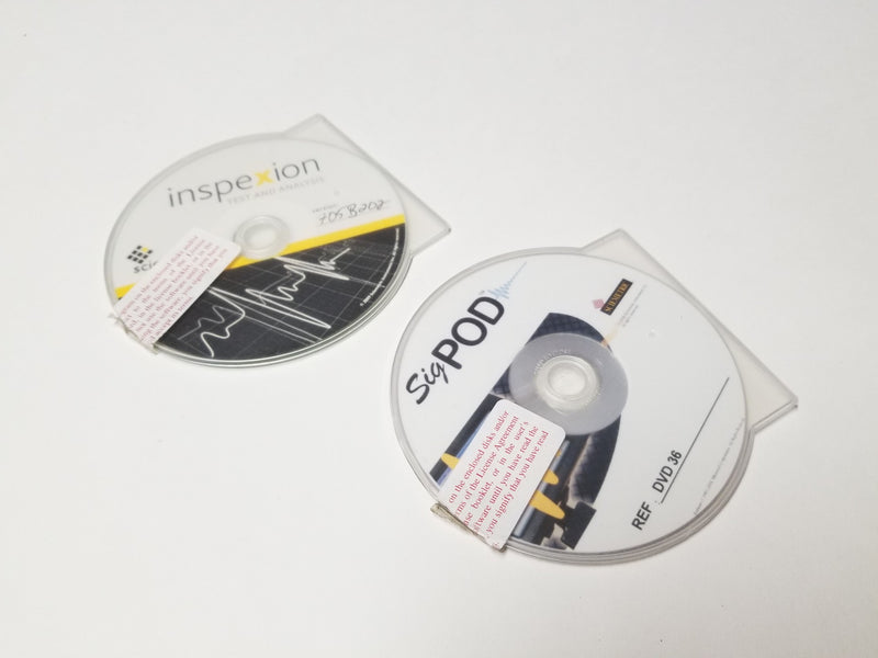 Sciemetric Inspexion & SigPOD Test & Analysis DVD36 Process Monitoring 2-Disk