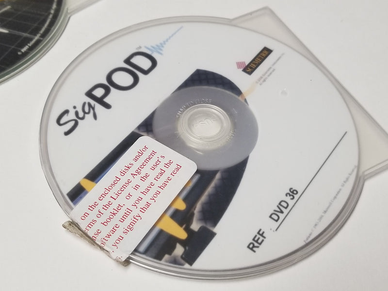 Sciemetric Inspexion & SigPOD Test & Analysis DVD36 Process Monitoring 2-Disk