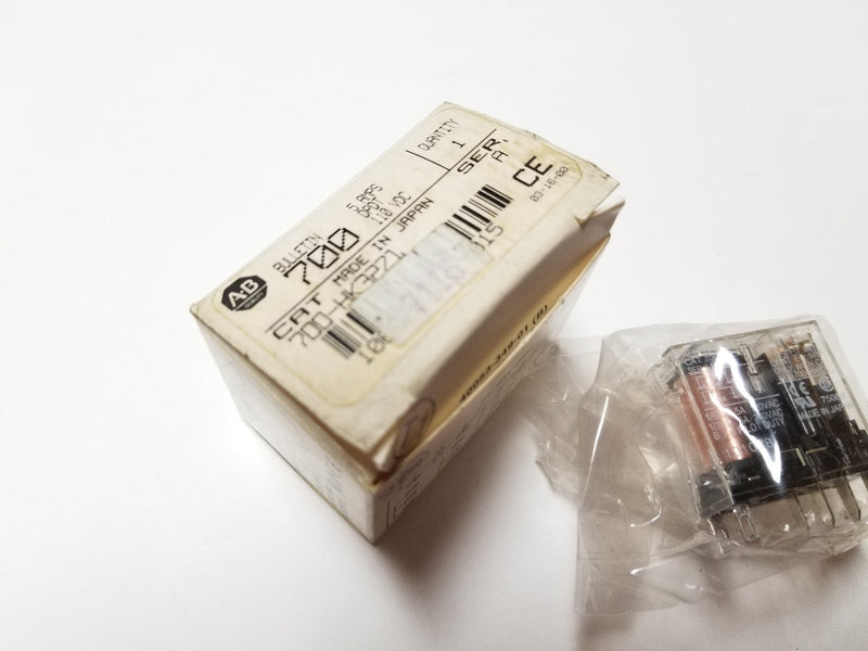 Allen Bradley 700-HK32Z1 5A DPDT 110VDC Series A Relay NIB