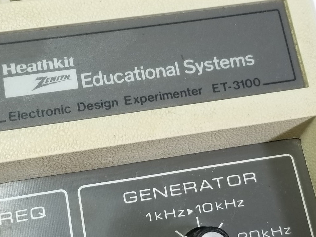 Heathkit ET-3100 Electronic Design Experimenter – PLC BARN