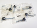 Lot of 6 DE-STA-CO 240208 Flat Tip Spindle 3/8-16 Threaded Rod / Destaco Clamps