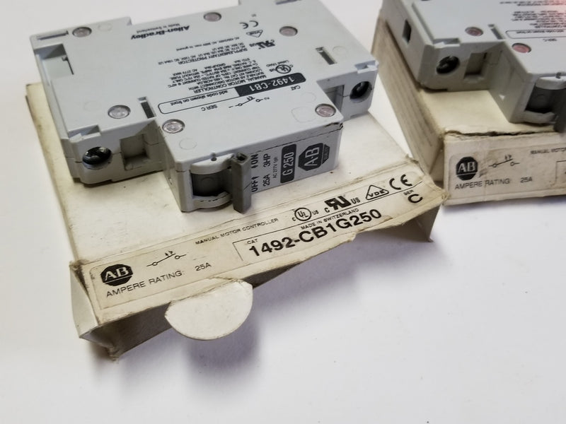 Allen Bradley 1492-SP1C150 Ser.C 25A Circuit Breaker (Lot of 3)
