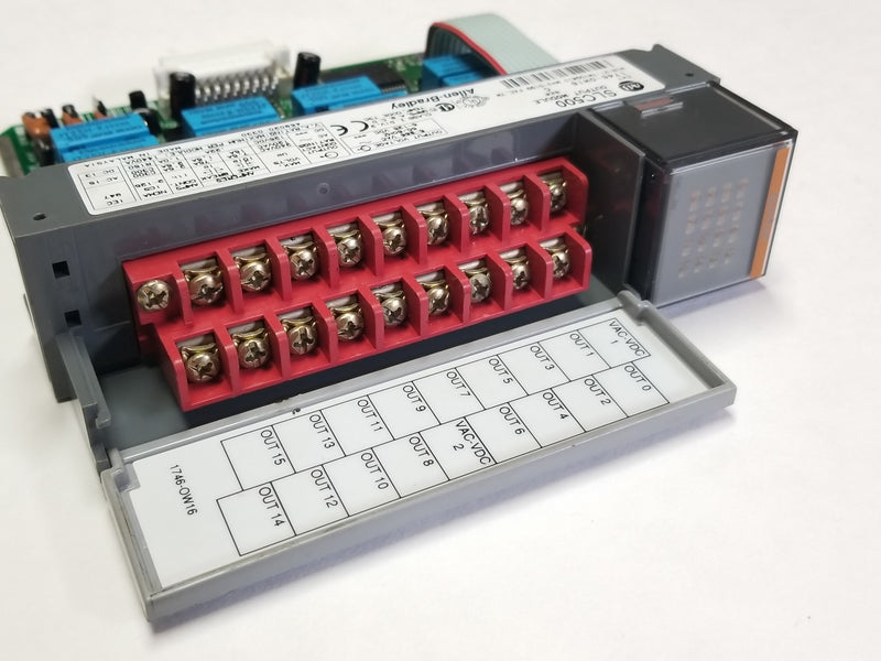 Allen Bradley 1746-OW16 Ser:C SLC500 Relay Output Card - NICE!