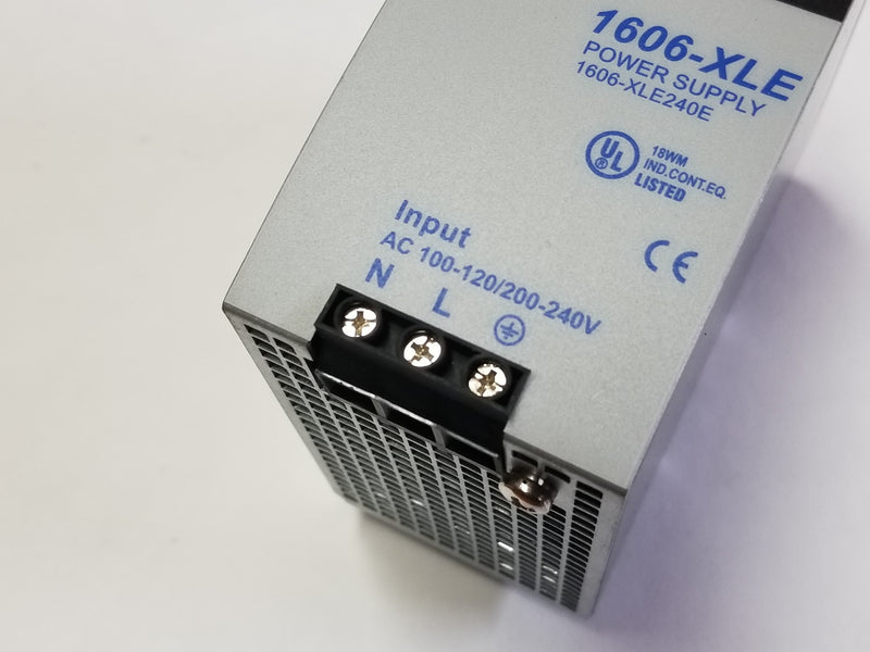 Allen Bradley 1606-XLE240E Input - 120/240VAC Output - 24VDC 10A Power Supply