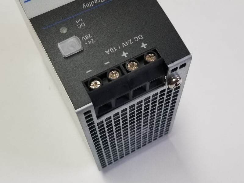 Allen Bradley 1606-XLE240E Input - 120/240VAC Output - 24VDC 10A Power Supply