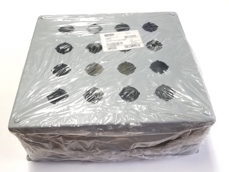 Hoffman E16PBX Pushbutton Enclosure 12x11x5 16-Hole for 800T Pushbuttons