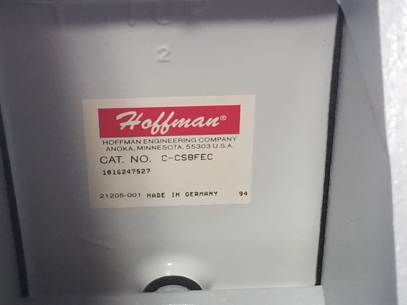 Hoffman C-CS8FEC Flange Elbow Swivel Coupling - HMI Enclosures 80 MM Tube
