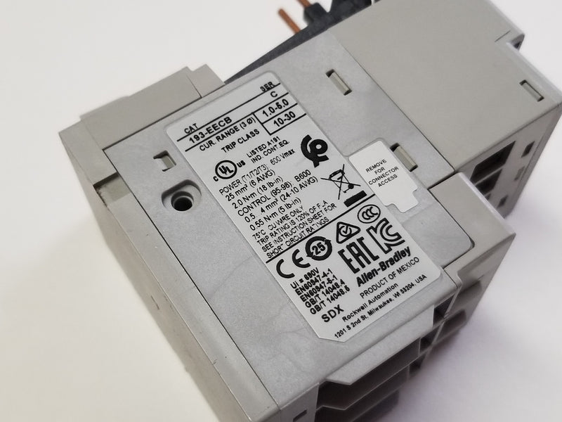 Allen Bradley 193-EECB Motor Overload Relay 1.0 - 5.0 A