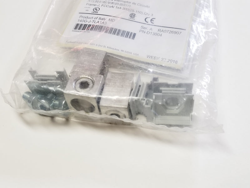 Allen Bradley 140G-J-TLA1A3 Circuit Breaker Lug Accessory Kit