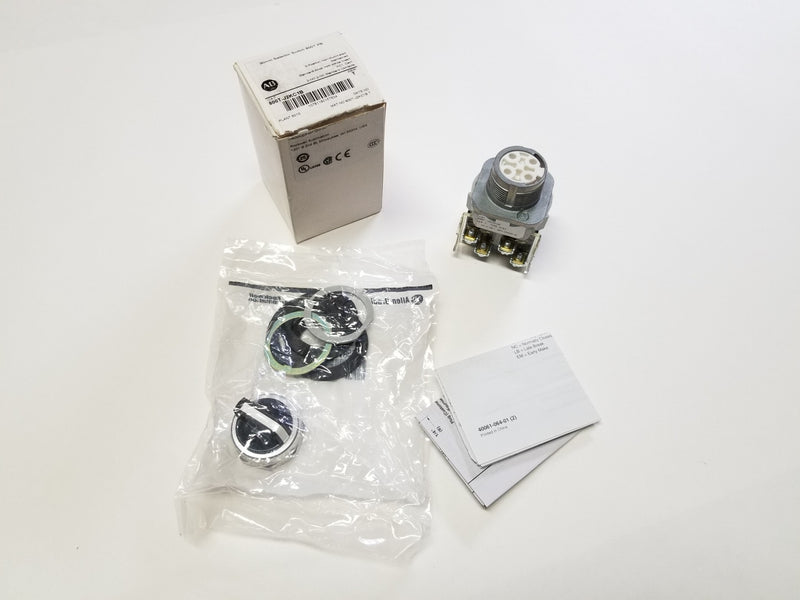 Allen Bradley 800T-J2KC1B 3-Position Maintained Selector Switch