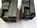 Lot of 2 Siemens 361-3CA01-0AA0 Processor Power Supply w/ Expansion Module