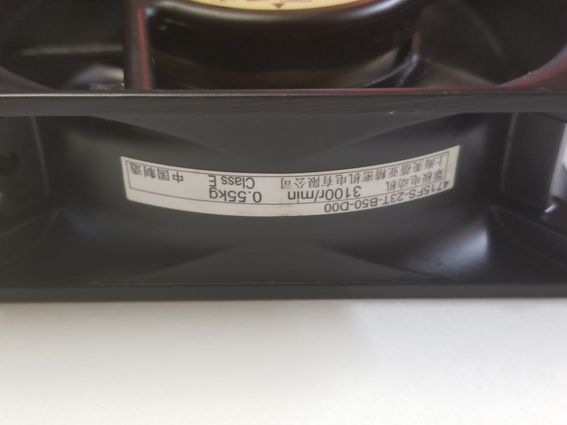 Mineba NMB-MAT Model 4715FS-23T-B50 230VAC 1PH .08A 14.4W Cooling Fan