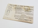 Kidde 922016 Fire Extinguisher Safety Disc 20251 KIT NOS-Sealed