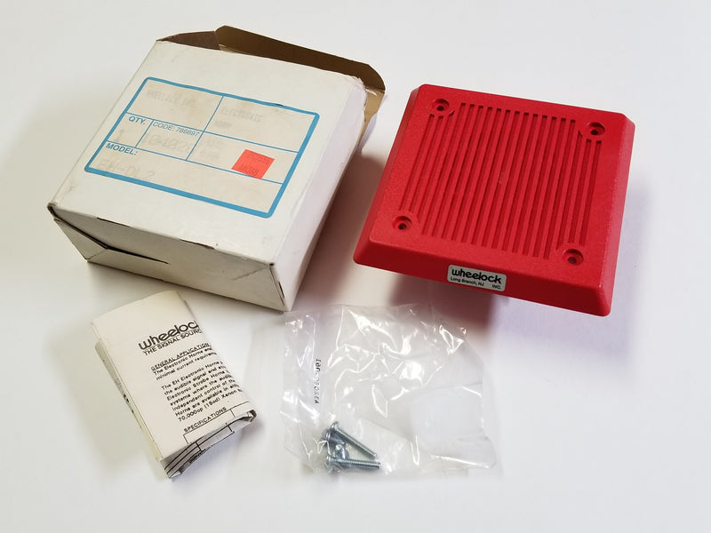 Wheelock EH-DL2 12V DC Red Electronic Fire Alarm Horn – PLC BARN