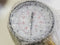 Lot of 2 4FLV9 0-100 PSI, 0-700 kPa Range, 1/4" NPT Pressure Gauges