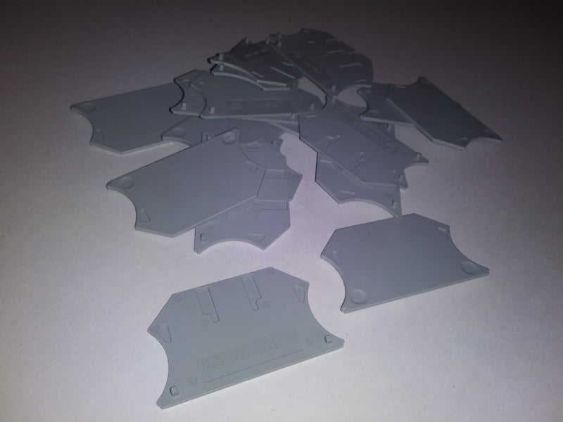 Allen Bradley 1492-EBJ3 Terminal Block End Barriers - Lot of 19