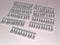 ABB BJMI6D-10 10-Position Terminal Block Jumper ( Lot of 9 )
