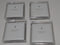 ( Lot of 4 ) Notifier / Honeywell FMM-1 Addressable Monitor Modules