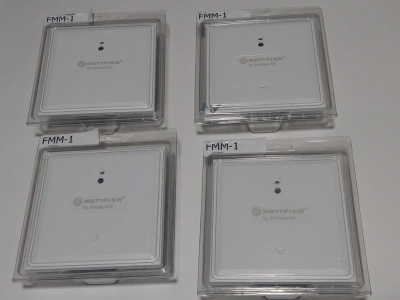 ( Lot of 4 ) Notifier / Honeywell FMM-1 Addressable Monitor Modules