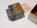Edwards Cat No. 88-50 Transformer Primary 120VAC (IN)   Secondary 12-24VAC (OUT)