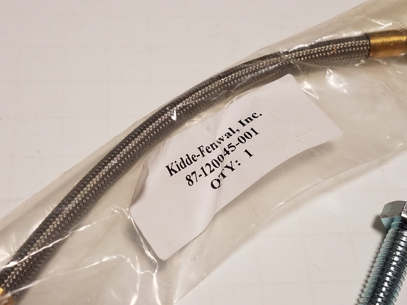Kidde Fenwal 87-120045-001 Range Guard 120045 High Pressure Hose – 7.5″ Length