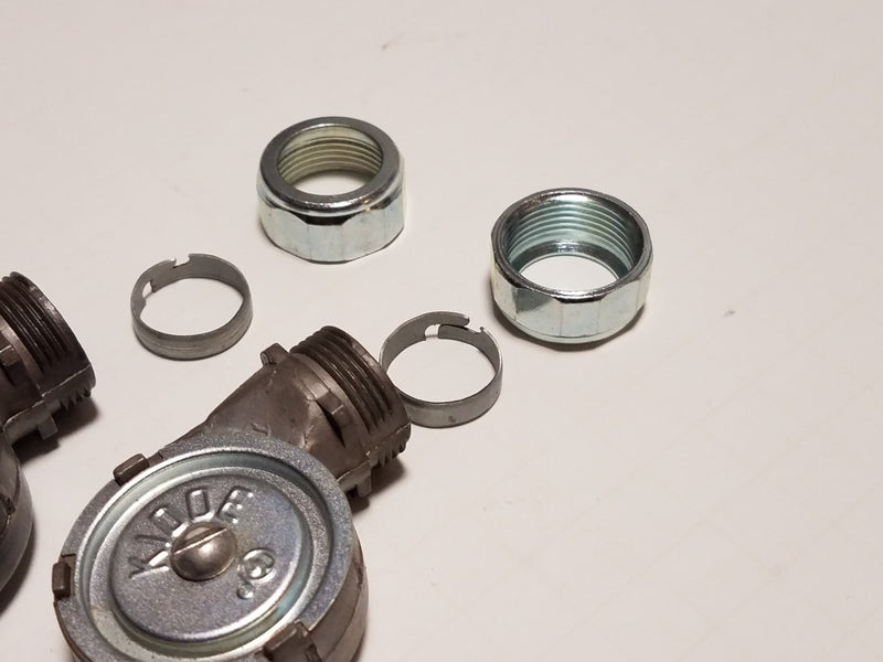 Lot of 2 Range Guard Kidde WK-844648-900 - Corner Pulley for 1/2" EMT Conduit