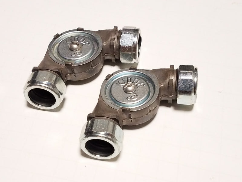 Lot of 2 Range Guard Kidde WK-844648-900 - Corner Pulley for 1/2" EMT Conduit