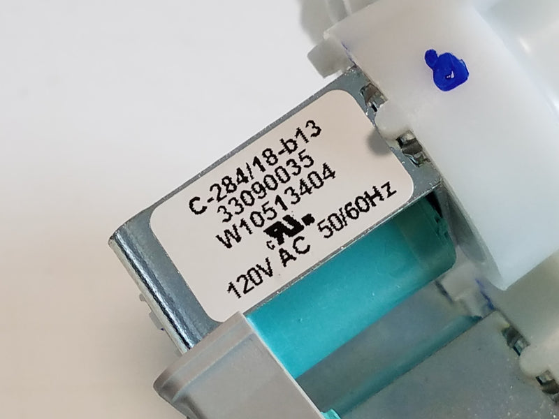 Genuine OEM Whirlpool Washer Water inlet Valve W10513404 W10247306 W10239900