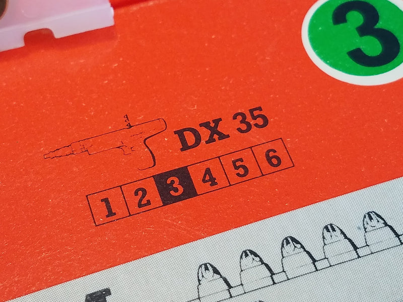 Lot of (790) NEW! Hilti DX35 Cal. 25 Green Short