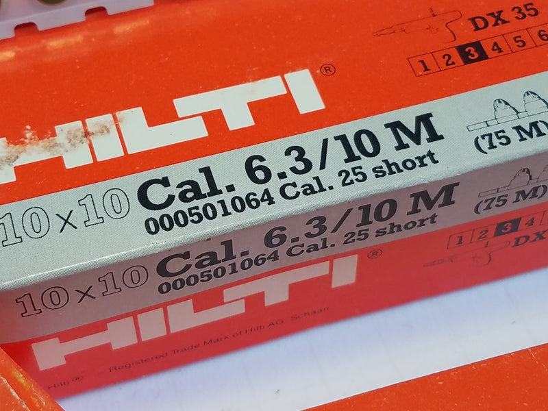 Lot of (790) NEW! Hilti DX35 Cal. 25 Green Short